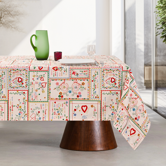 Toalha de Mesa Namorados